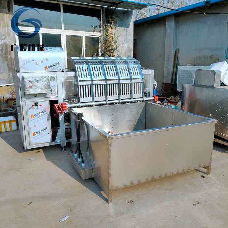 全自動(dòng)肥羊脫毛機(jī) 配套羊打毛機(jī) 廣順機(jī)械全自動(dòng)液壓型羊退毛機(jī)