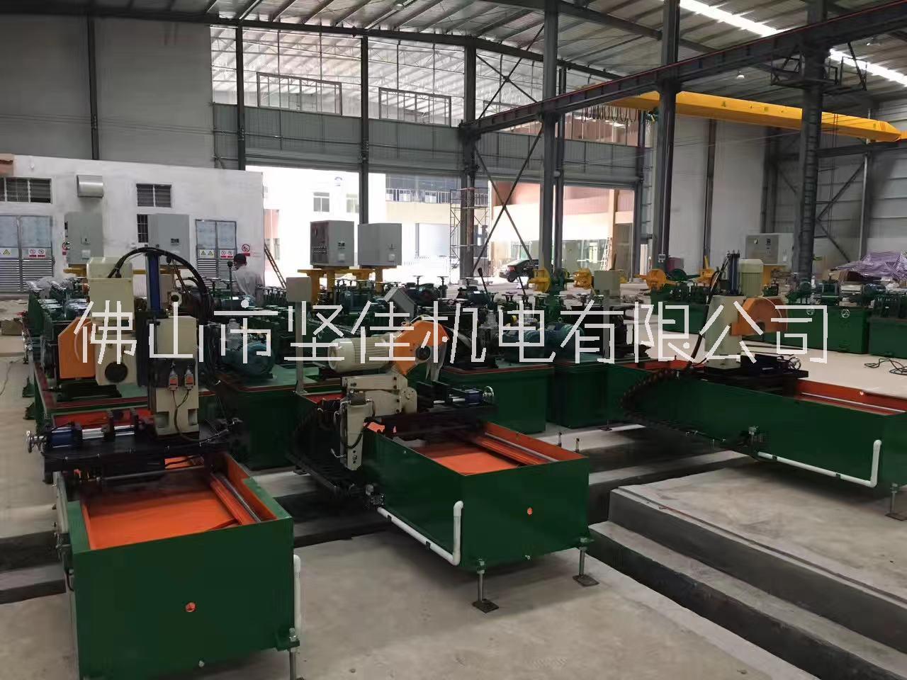 不銹鋼制管機(jī) 不銹鋼焊管機(jī)組 焊管滾壓成型設(shè)備 精密高頻直縫焊管機(jī)組 金屬卷管焊管設(shè)備