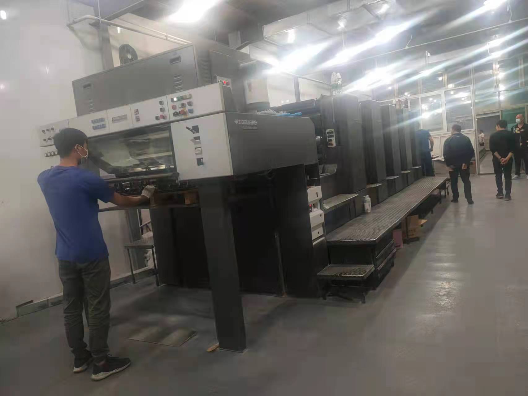 1997年海德堡cd102-5五色對開高配印刷機 海德堡cd102-5五色對開印刷