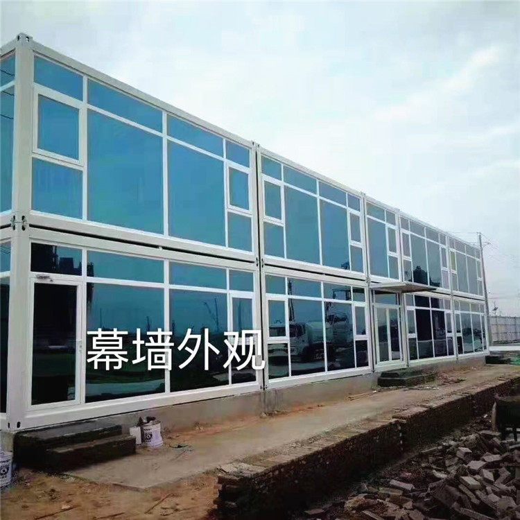 折疊集裝箱批發(fā) 折疊打包箱房 工地臨建可移動(dòng)箱房