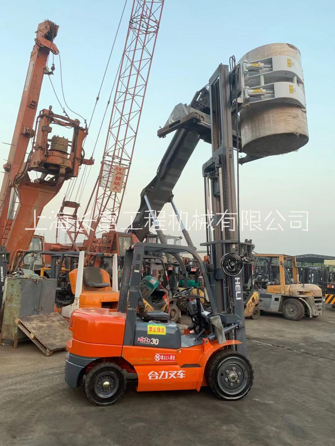 3噸合力卡斯卡特抱夾叉車 升高4.5米抱夾叉車 紙卷夾叉車