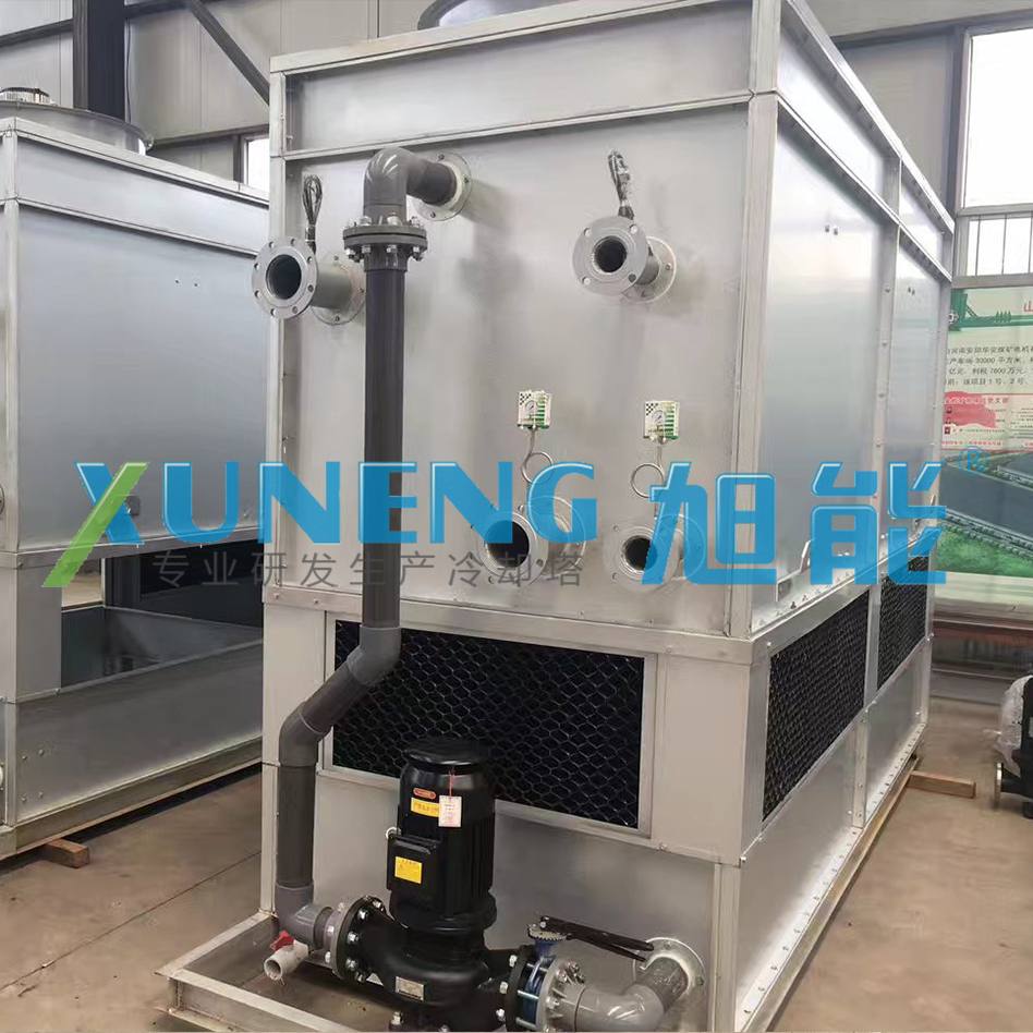 玻璃鋼冷卻塔 旭能環(huán)保XNBNL-10逆流式冷卻塔 閉式冷卻塔