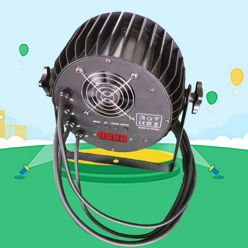 舞臺燈光18顆10W全彩帕燈婚慶酒吧演出聲控舞臺燈 led帕燈染色 led18顆四合一扁帕燈