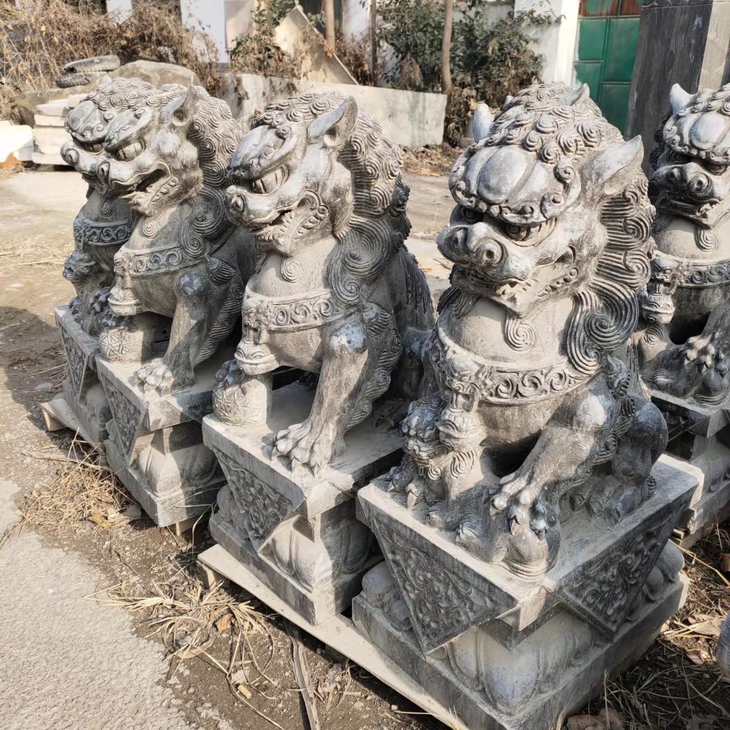 供應(yīng)青石獅子雕刻-青石獅子雕刻批發(fā)價(jià)錢，加工動(dòng)物雕刻