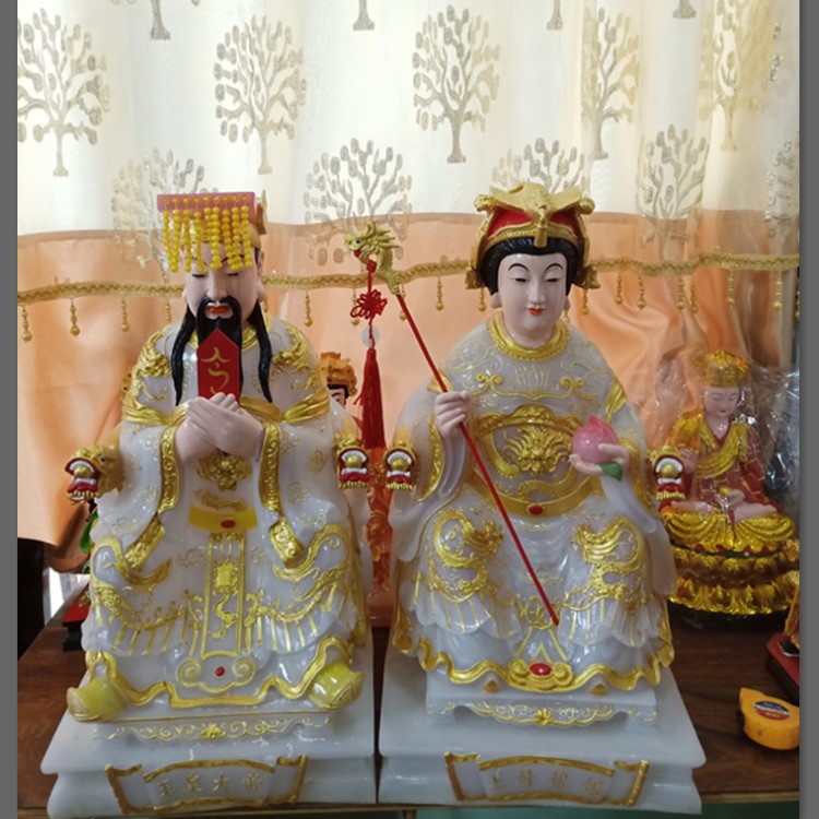 河南玉皇大帝 元始天尊 西方太極大帝佛像雕塑