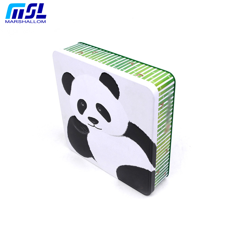 可愛風家用年貨餅干堅果糖果收納罐   食品禮品包裝鐵盒  月餅鐵盒  金屬罐定制廠家