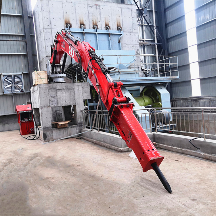 廣西元征行定固定式液壓碎石臂