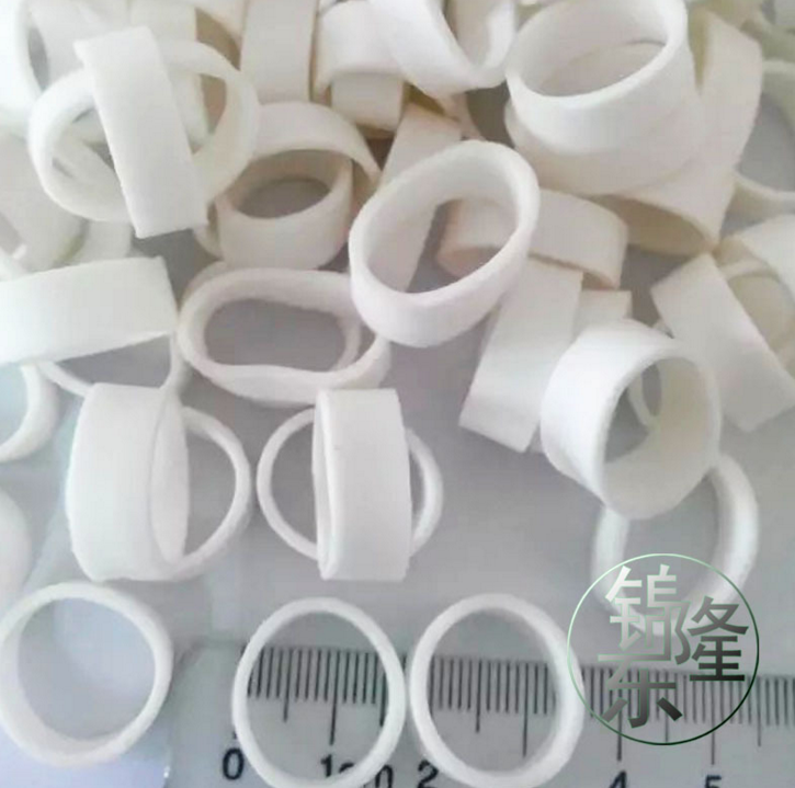廣州硅膠橡皮筋來(lái)圖定制  白色硅膠橡皮圈 加工廠 硅膠橡皮筋定制