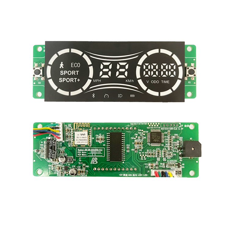 滑板車數(shù)碼管儀表 數(shù)碼管顯示儀表定制