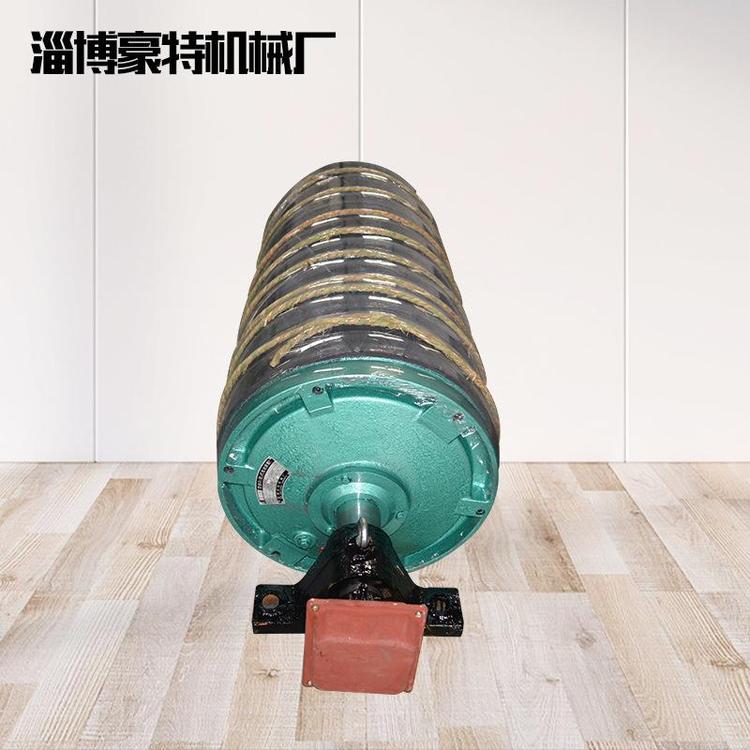 豪特 改向滾筒 碳鋼包膠傳動(dòng)滾筒 輸送帶輥筒