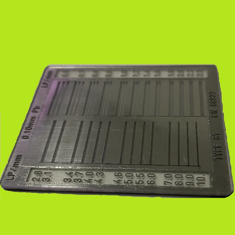 X光成像分辨率線對卡