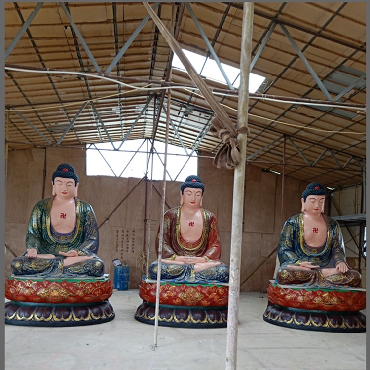 東方七佛和過去七佛 燃燈佛祖佛像 善慧童子神像 阿難迦葉佛像