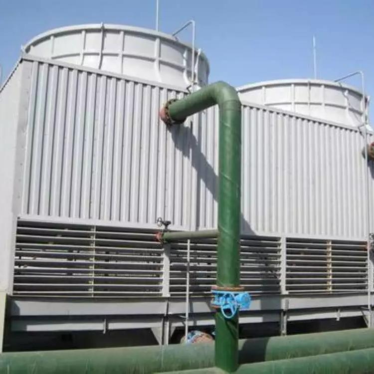 玻璃鋼冷卻塔 圓形橫流玻璃鋼冷水塔現(xiàn)貨直發(fā)