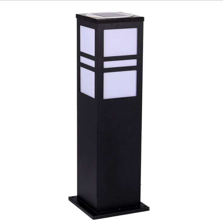 戶外LED草坪燈 防水方形簡(jiǎn)約別墅花園燈不銹鋼中式公園小區(qū)庭院燈