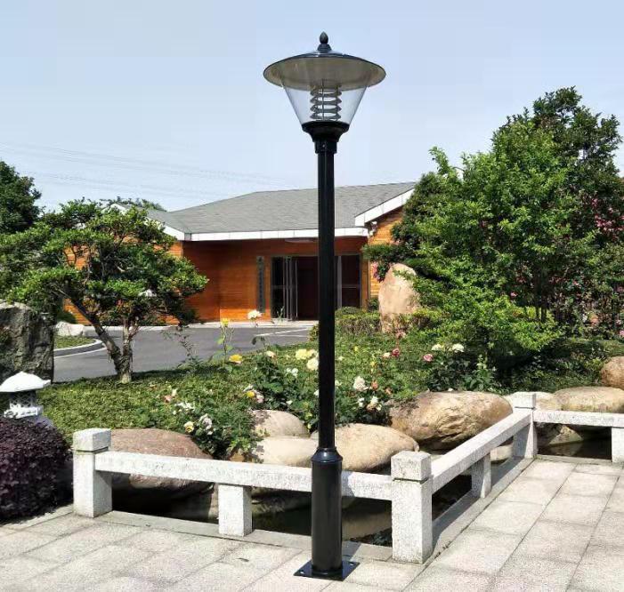 庭院燈3米戶外庭院led路燈小區(qū)花園別墅太陽能燈道路燈高桿景觀燈 太陽能庭院燈景觀燈