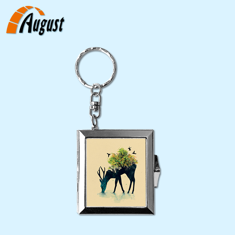 熱轉(zhuǎn)印空白耗材批發(fā)  熱轉(zhuǎn)印金屬化妝鏡B05