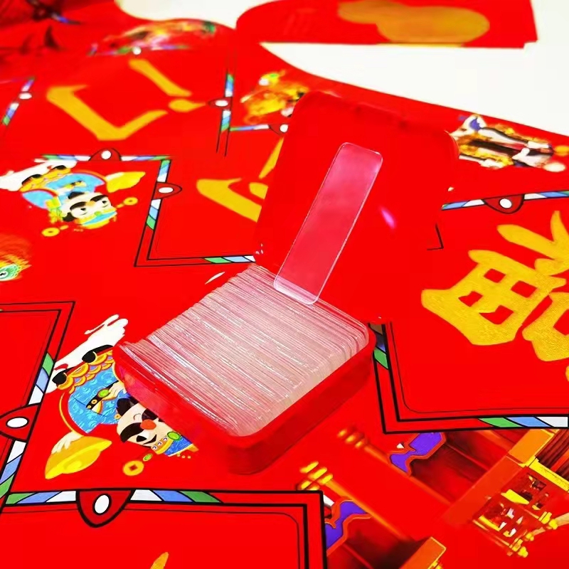 供應(yīng)各種規(guī)格迎春新年貼 強(qiáng)粘可移膠不留殘膠 家用玻璃窗膠貼窗花 廠家批發(fā)