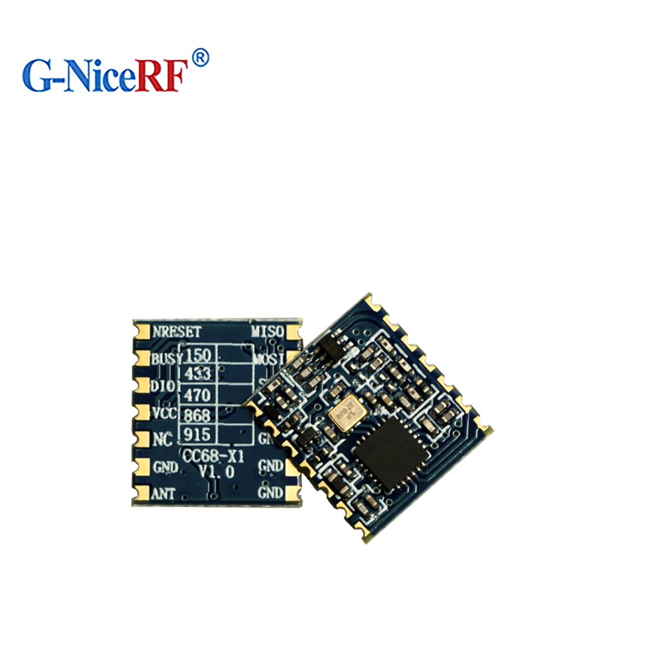 迷你體積、低成本160mW LoRa無(wú)線收發(fā)模塊LoRa-CC68-X1