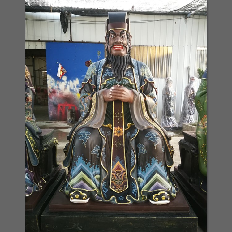 山西大同十殿閻君神像 牛頭馬面神像 黑白無常神像加工定制 佛像神像