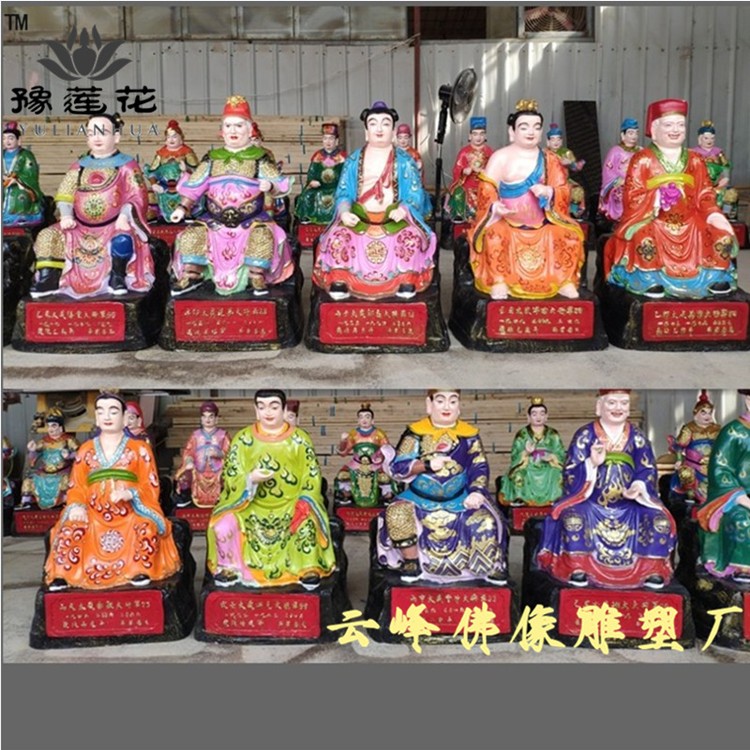 六十太歲佛像 六十甲子神像 六十花甲塑像 道教佛像定做 樹脂道教神像