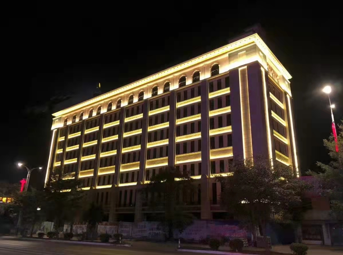 河北樓體亮化工程公司選藝彩照明