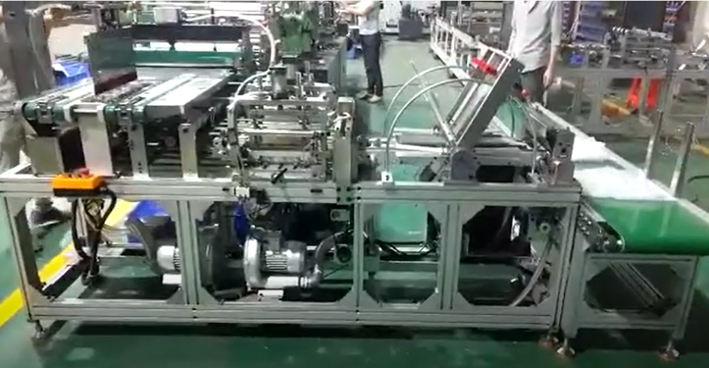 透明紐扣文件袋制造機