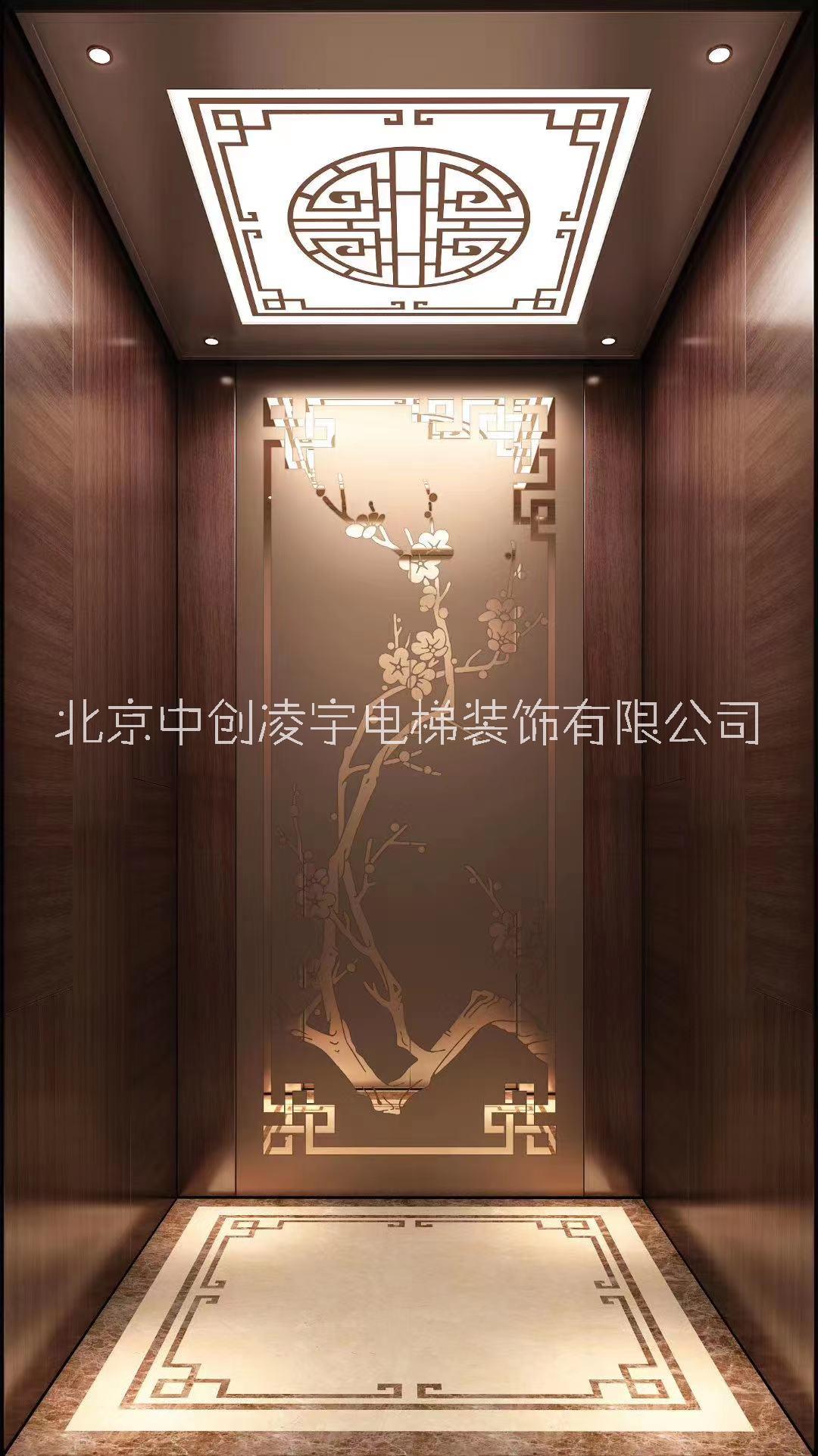電梯間裝飾 電梯裝修風(fēng)格 轎廂裝飾裝潢 河北唐山電梯轎廂裝飾裝潢