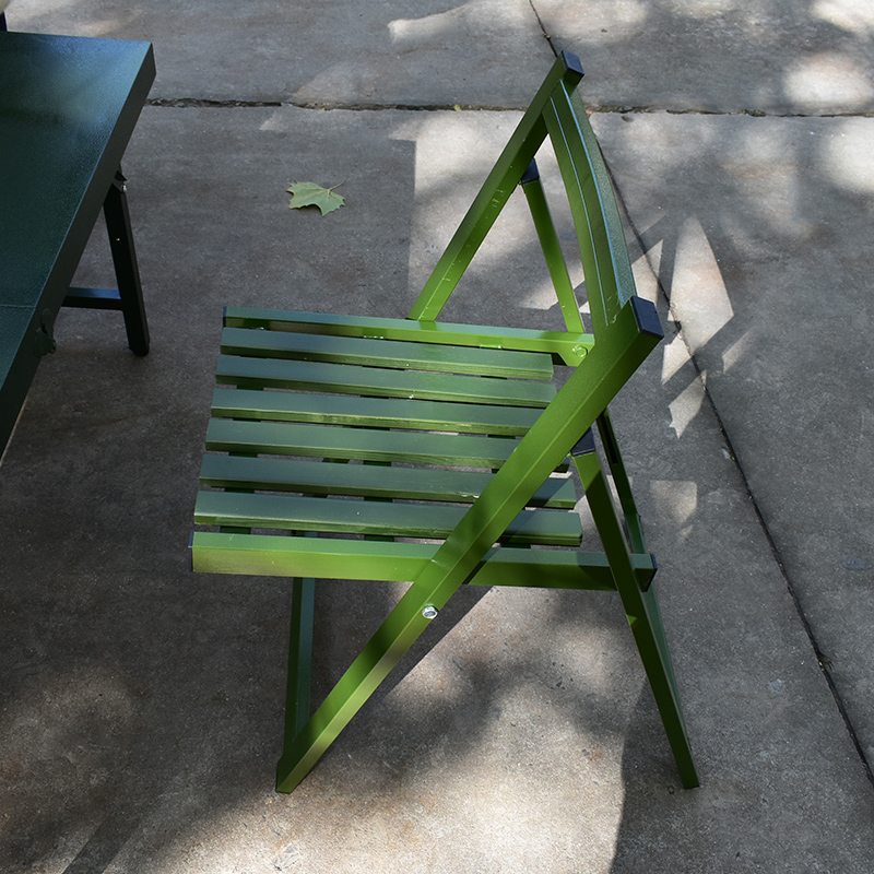 訓(xùn)練軍綠色鋼木椅 指揮作業(yè)椅鋼木戶外訓(xùn)練椅鋼木折疊椅戶外多功能靠背椅