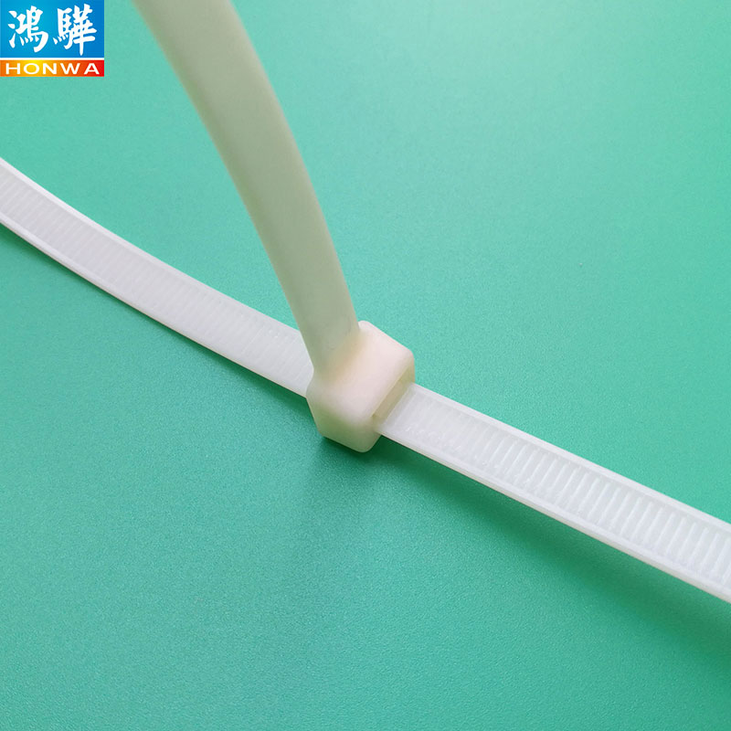 零下40度不易斷裂耐低溫扎帶 白色 材質(zhì)PA66耐低溫尼龍?jiān)鷰?白色