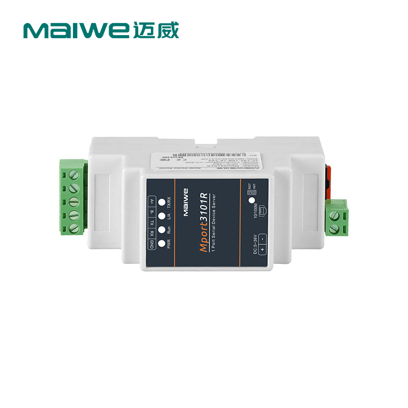 邁威Mport3101R工業(yè)級導(dǎo)軌式串口服務(wù)器 1路RS232/485轉(zhuǎn)以太網(wǎng) 1路導(dǎo)軌式串口服務(wù)器
