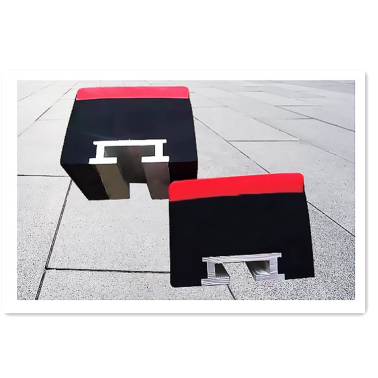 皮帶機減震條高彈性橡膠緩沖條 礦用緩沖床安裝高分子緩沖條 貨源批發(fā)