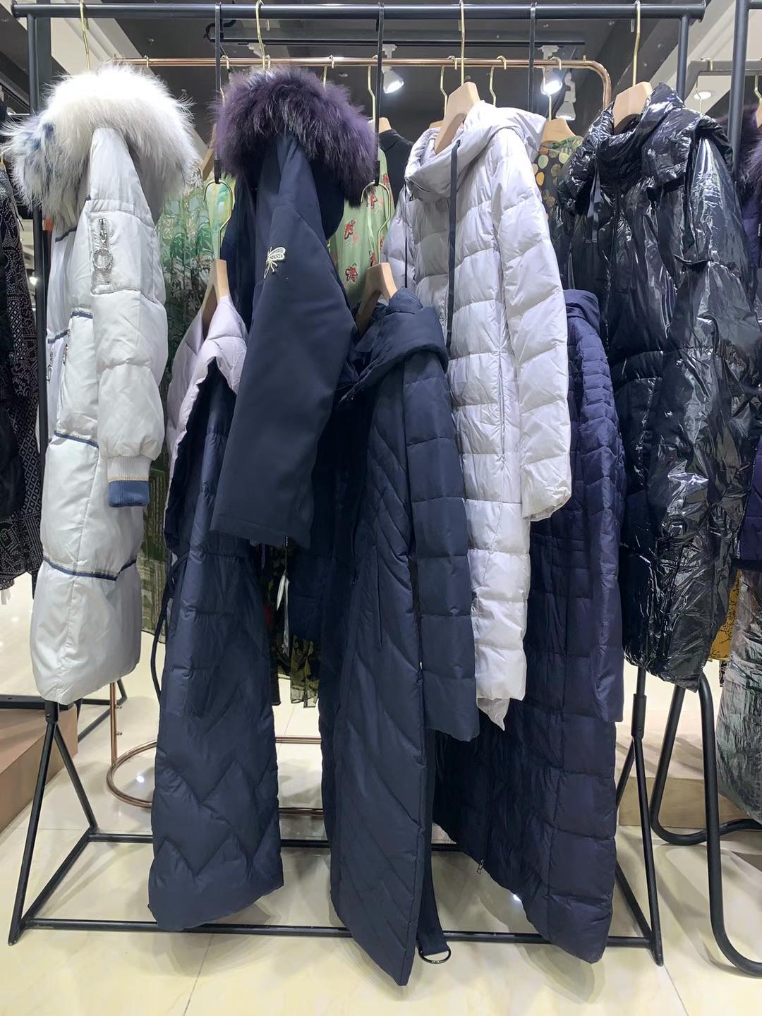 芭登芮芮鵝絨服系列女裝品牌折扣尾貨一手貨源直批