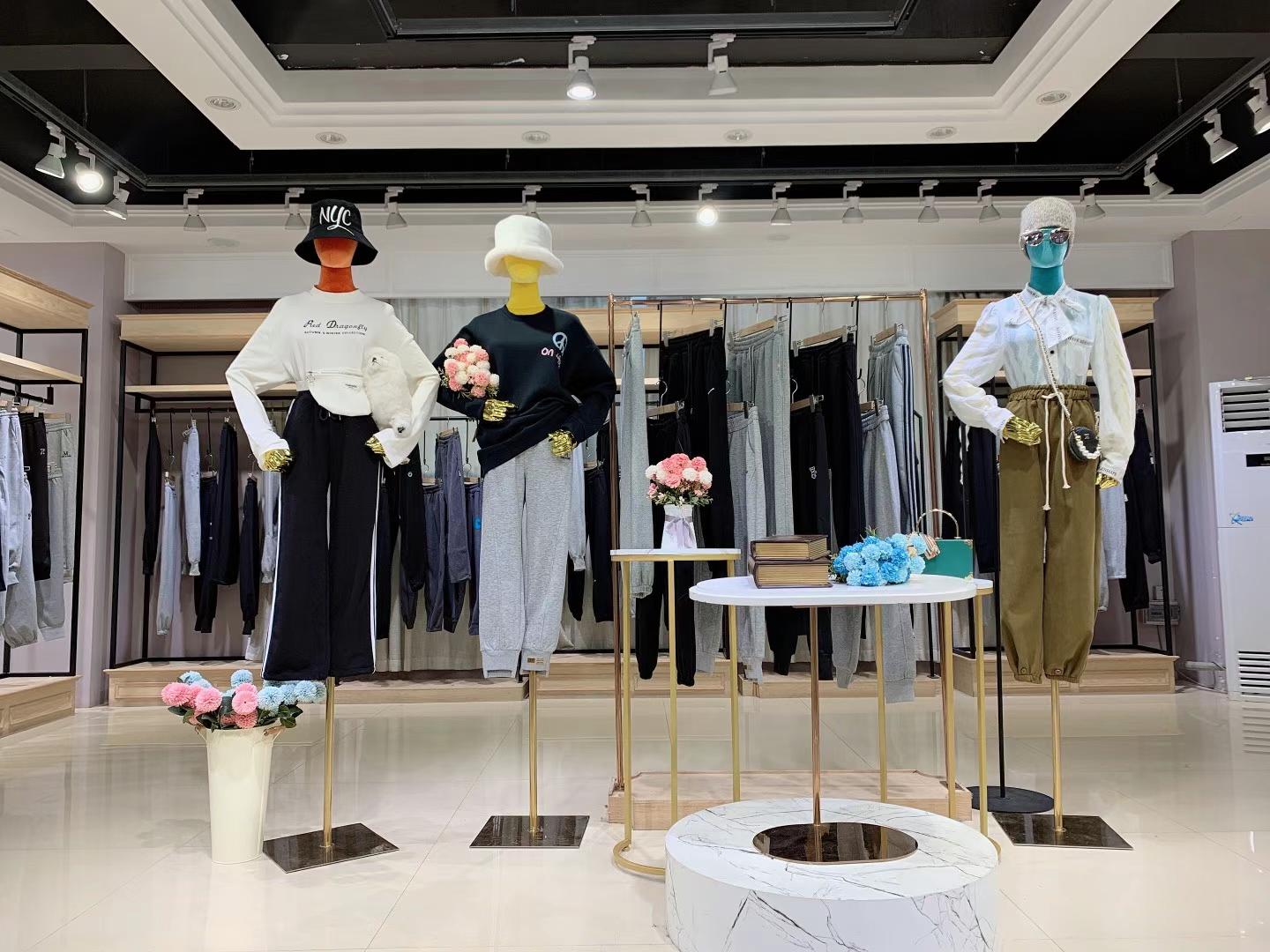 時(shí)尚百搭加絨衛(wèi)褲DDJYX21冬品牌折扣女裝一手貨源批發(fā)供應(yīng)