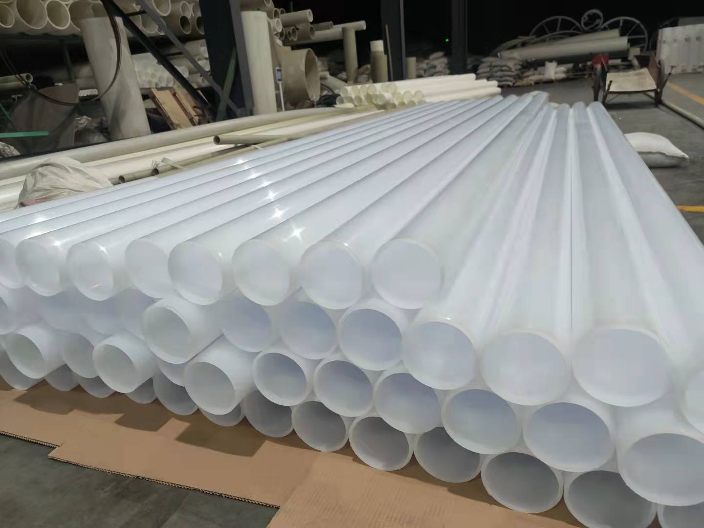 江蘇PVDF管多少錢(qián) 白色耐磨PVDF管定制 化工管道廠家