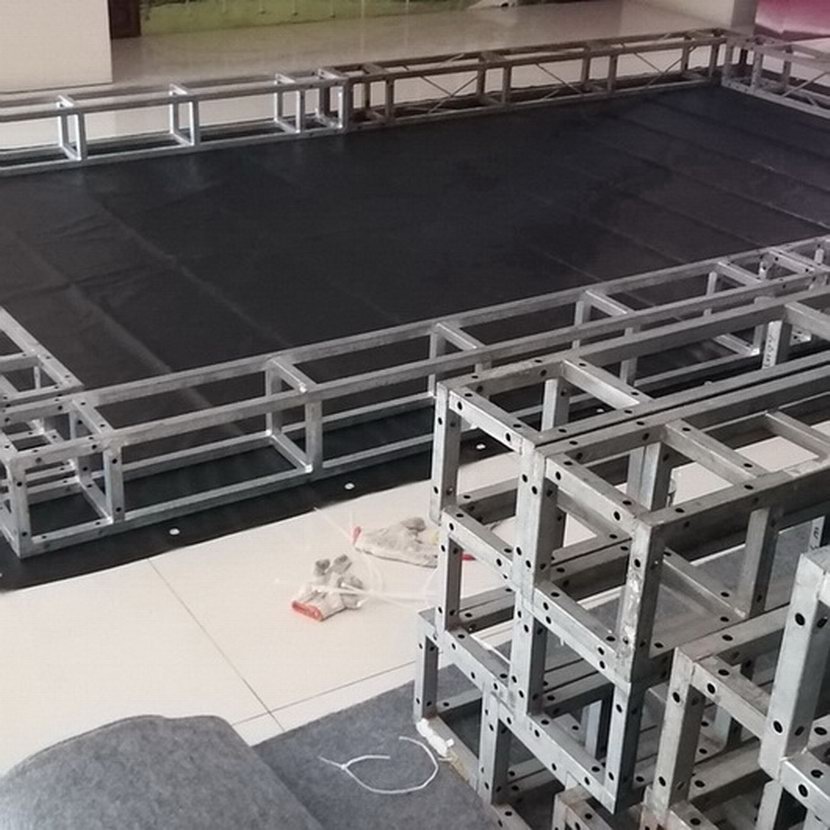 廣州番禺區(qū)舞臺(tái)背景噴繪及搭建