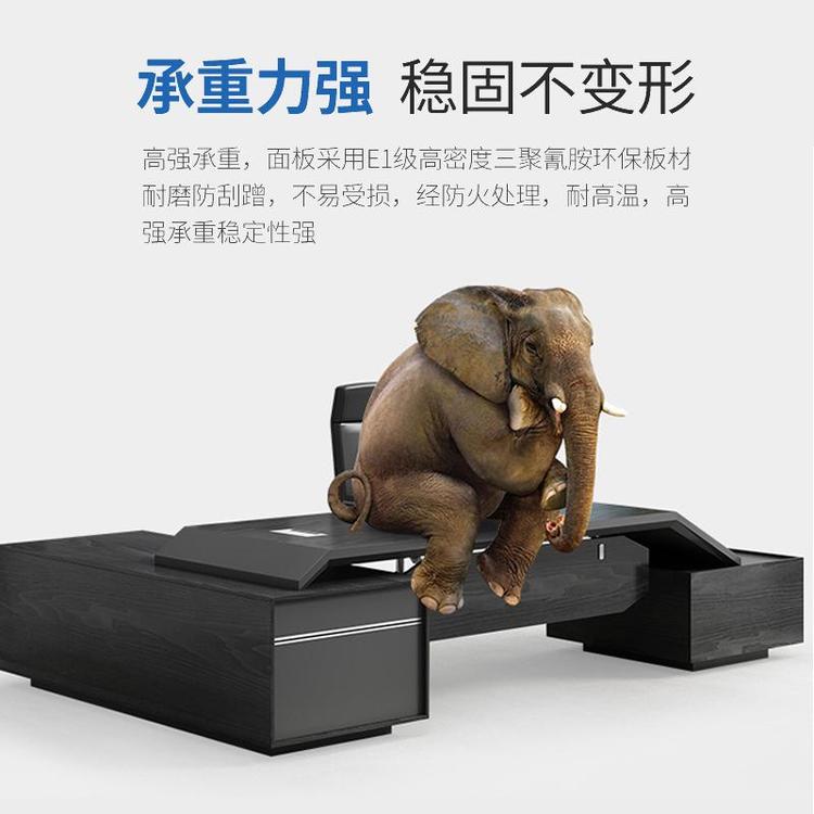 深圳辦公家具廠 老板桌總裁桌大班臺(tái)簡(jiǎn)約現(xiàn)代 深圳大班桌生產(chǎn)廠家