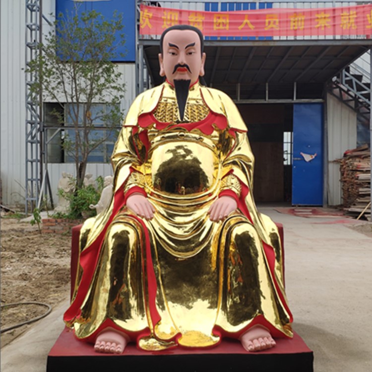 玄武大帝神像 九天蕩魔祖師 真武大帝佛像 樹脂工藝品