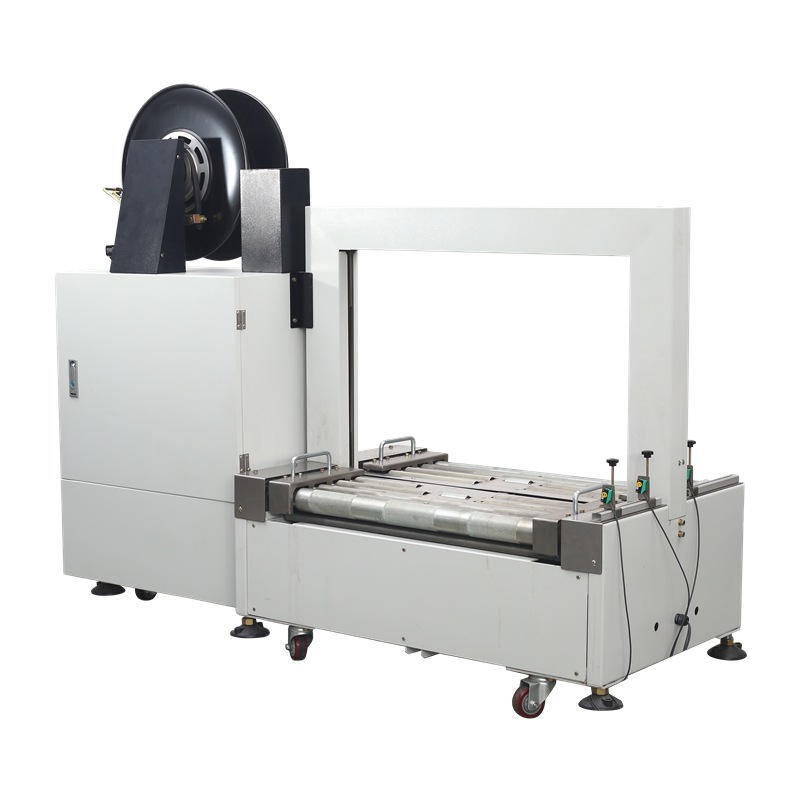 毛巾加壓壓縮打包機 帆布捆包機 水泥袋捆包機 膨松產(chǎn)品捆扎機 全自動加壓打包機