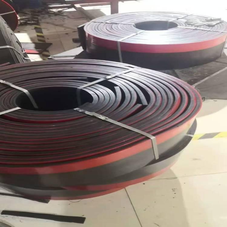 橡膠防溢裙板密封導(dǎo)料槽裙邊 洗煤廠膠帶機擋煤皮 不傷皮帶