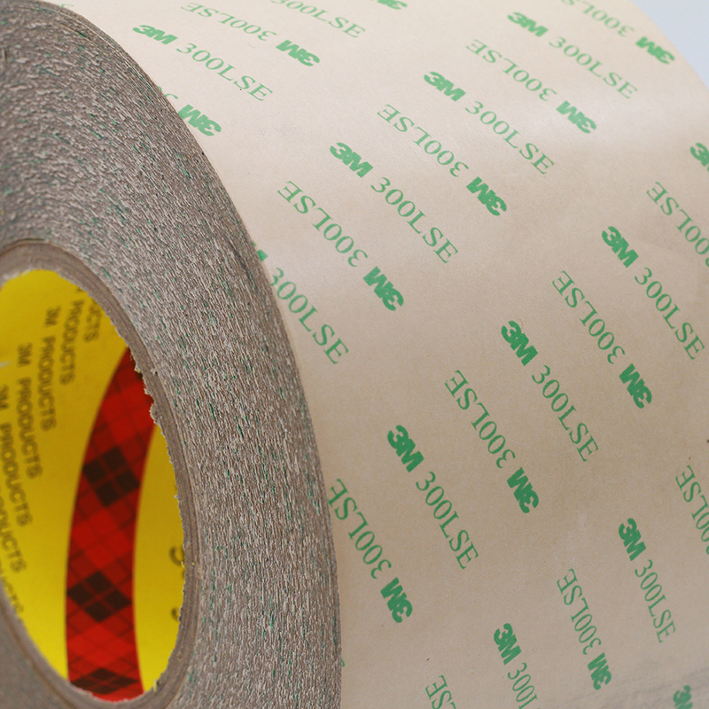 93020LE雙面膠帶pet高溫銘牌led家電粘接雙面膠帶