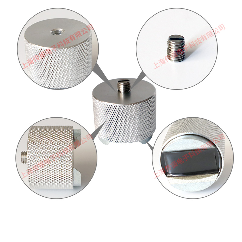 傳感器安裝磁吸底傳感器安裝磁吸底座 帶腳馬蹄形磁座座 帶腳馬蹄形磁