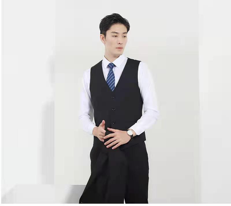 單件西服馬甲 男新款免燙男士西裝背心 馬夾韓版修身坎肩