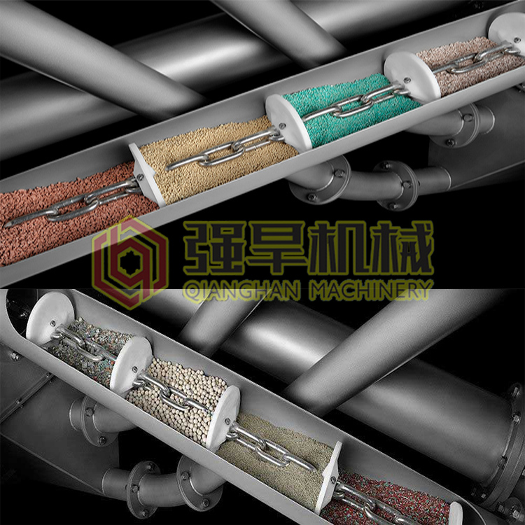 管鏈輸送機(jī) 管式鏈板輸送機(jī)  管鏈輸送機(jī) 粉體顆粒管鏈?zhǔn)捷斔?  title=