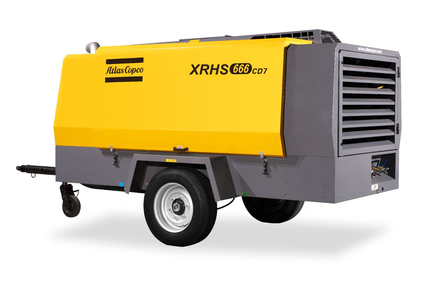 194千瓦低噪空氣壓縮機(jī)  阿特拉斯中型移動空壓機(jī)-中高風(fēng)壓系列租賃
