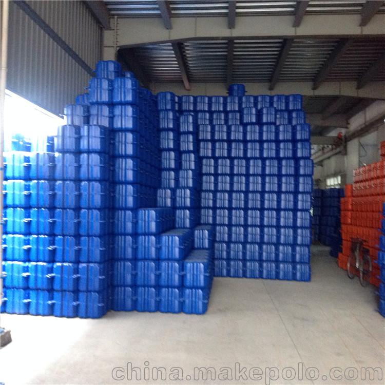 寧波水上塑料浮筒 水面行人浮橋 碼頭面板 釣魚觀景平臺