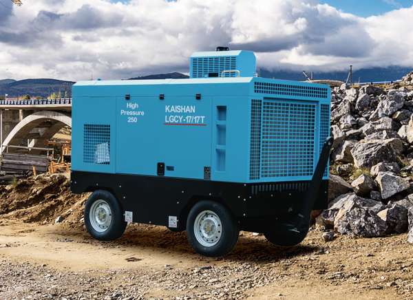 防爆移動式螺桿空壓機 開山LG系列空氣壓縮機租賃