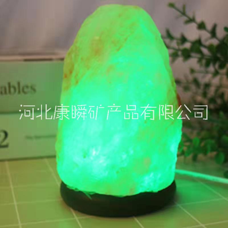 喜馬拉雅水晶鹽燈 負離子燈 跨境新品鹽燈 爆款鹽燈 負離子燈 七彩變色鹽燈