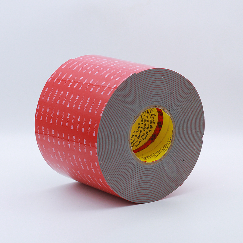 3M4611VHB泡棉雙面膠帶防水耐高溫高透明泡棉玻璃粘貼3M雙面膠帶