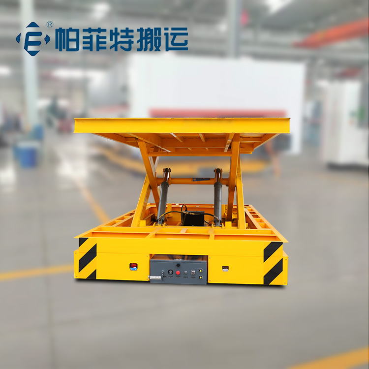 帕菲特s型轉(zhuǎn)彎電動平車價格 鋼輪周轉(zhuǎn)搬運車 超低臺面電動平車 廠家定制