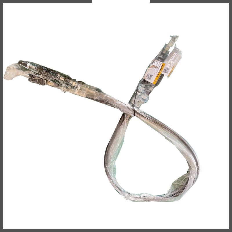 龍工操縱軟軸總成855N裝載機(jī)大小臂拉線50NC鏟車配件